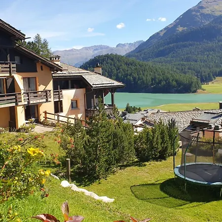 Chesa Bellaval, Haus Leivra 6½-zimmerwohnung アパート シルヴァプラーナ